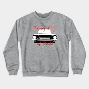 Father's Day 1970s Hillman Imp classic car Day of Dads Crewneck Sweatshirt